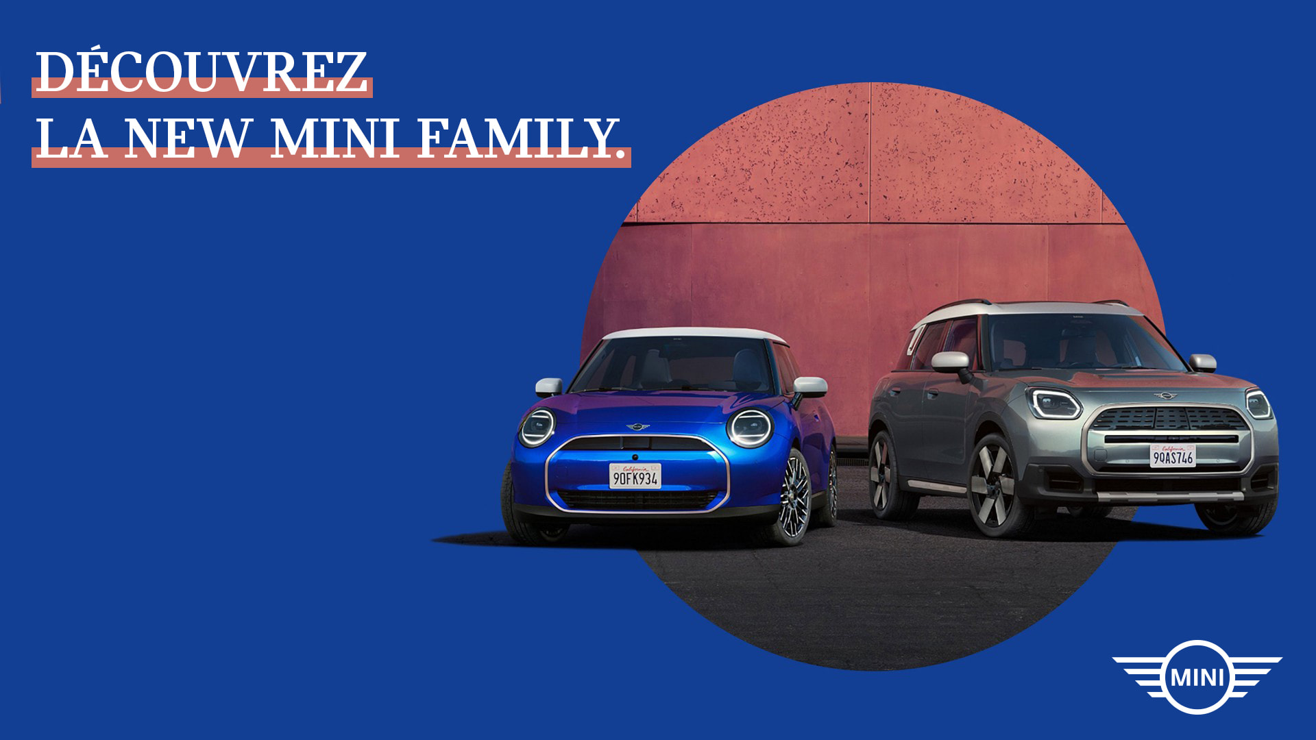 DÉCOUVREZ LA NEW MINI FAMILY.