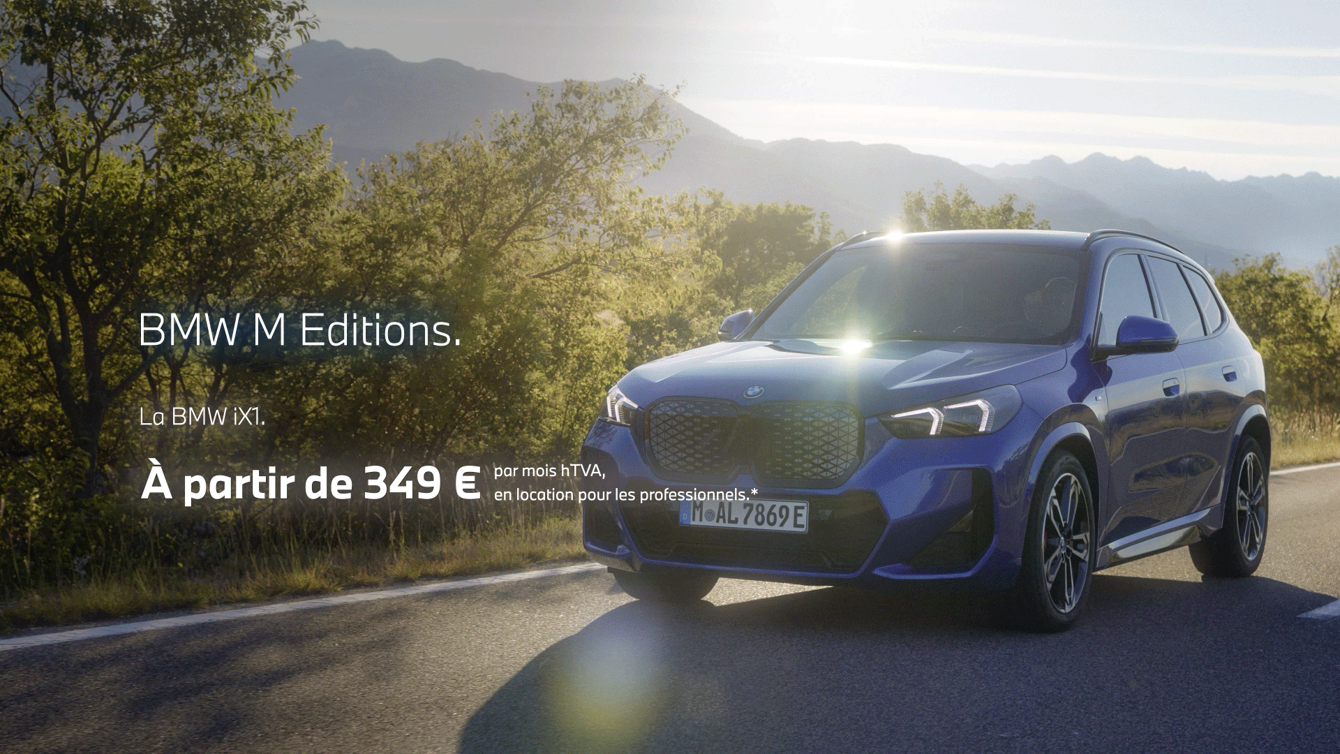 Ontdek elektrisch rijden, maar dan met een M-gevoel.