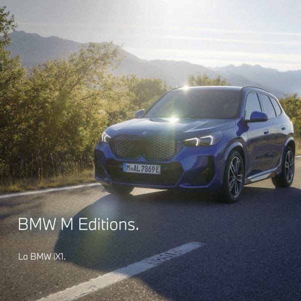 Ontdek elektrisch rijden, maar dan met een M-gevoel.