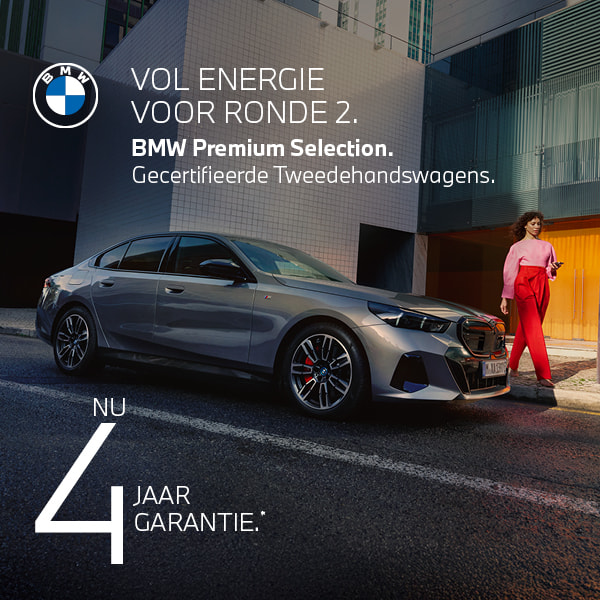 VOL ENERGIE VOOR RONDE 2. BMW Premium Selection. Gecertifieerde Tweedehandswagens.