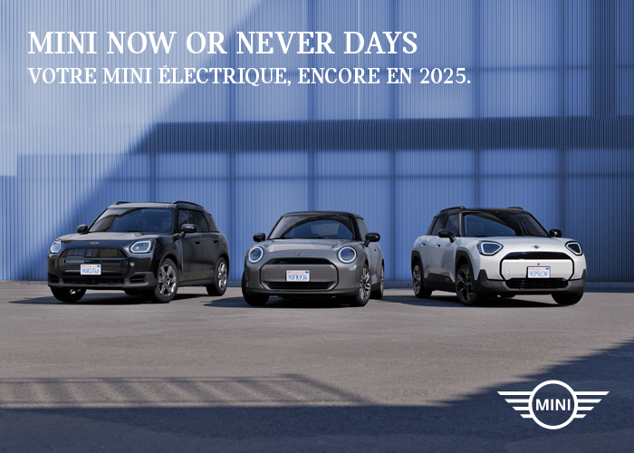 MINI NOW OR NEVER DAYS