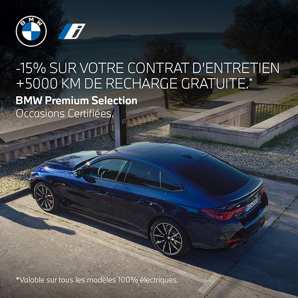 BMW PREMIUM SELECTION. VOITURES D’OCCASION CERTIFIÉES.