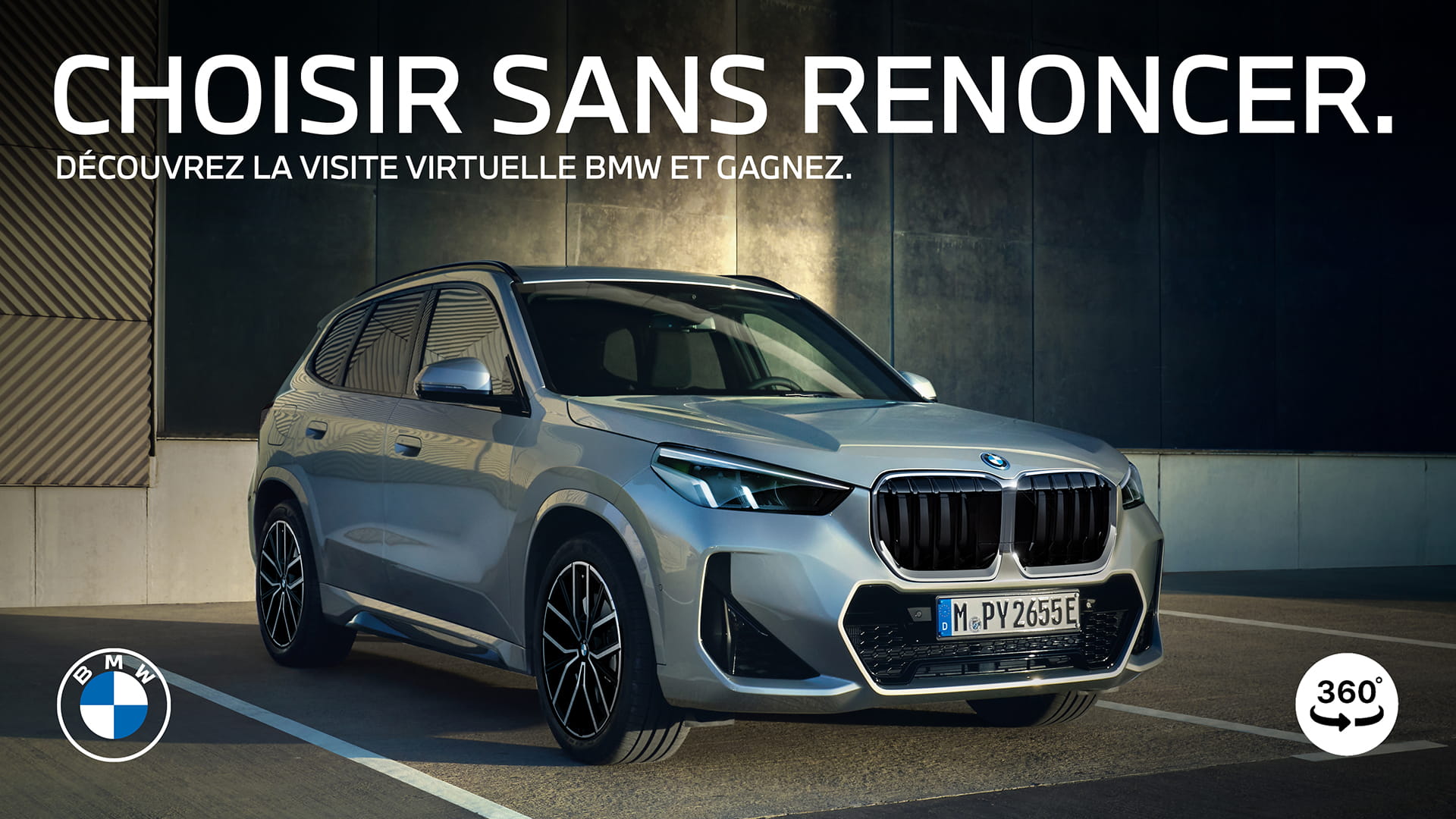CHOISIR SANS RENONCER. DÉCOUVREZ LA VISITE VIRTUELLE BMW ET GAGNEZ.