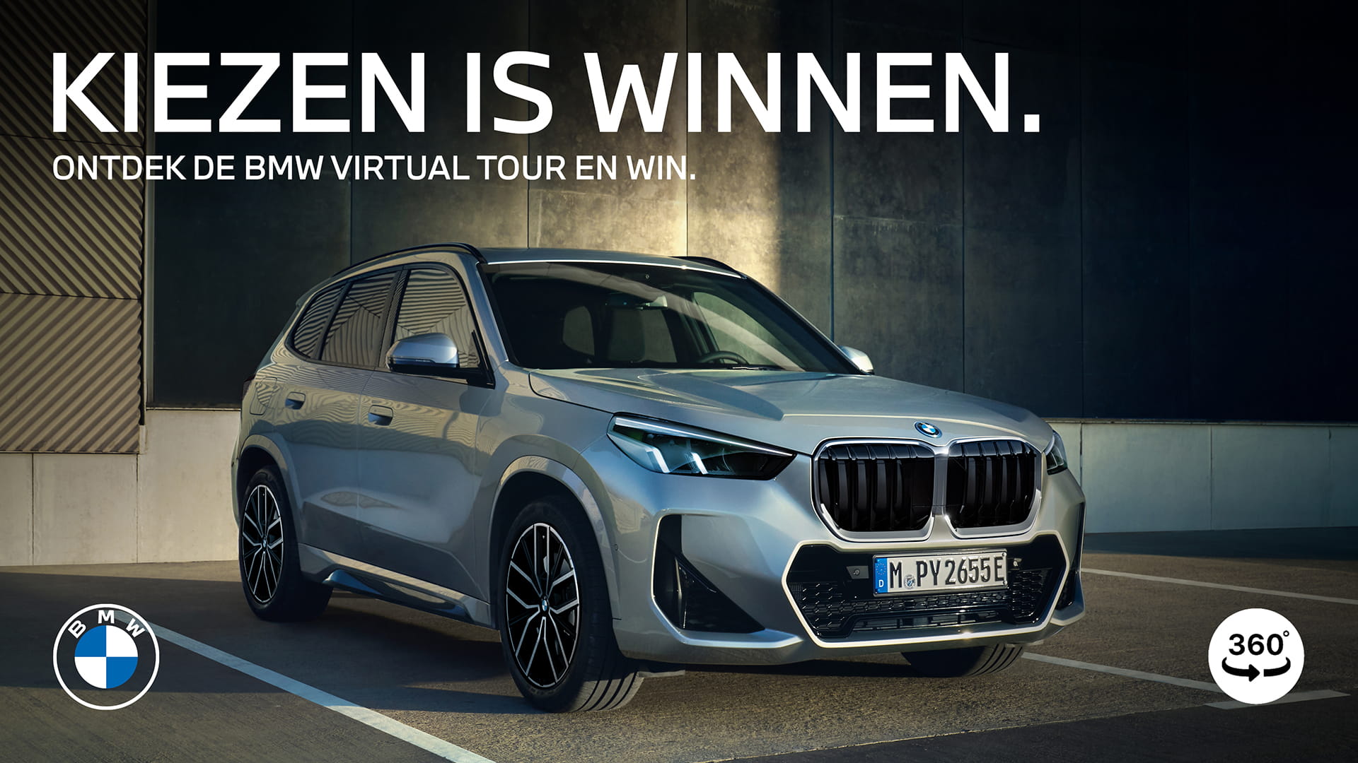 KIEZEN IS WINNEN.ONTDEK DE BMW VIRTUAL TOUR EN WIN.