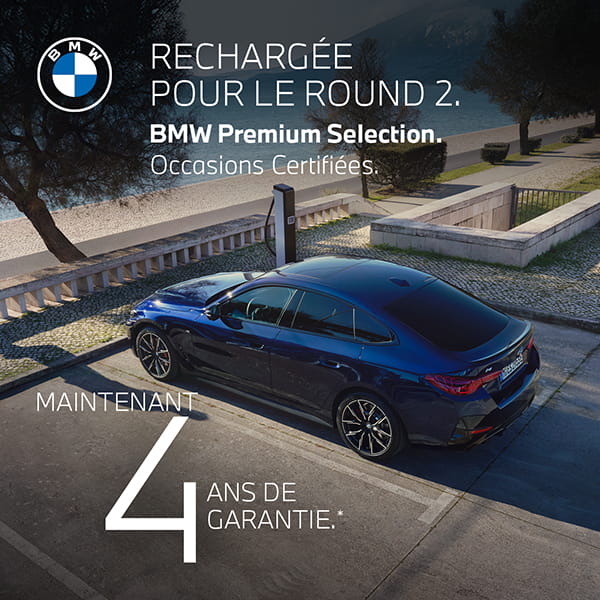 RECHARGÉE POUR LE ROUND 2.BMW Premium Selection.Occasions Certifiées.
