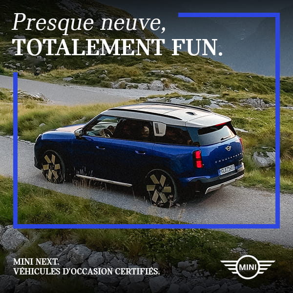 Votre MINI Cooper tout en noir..