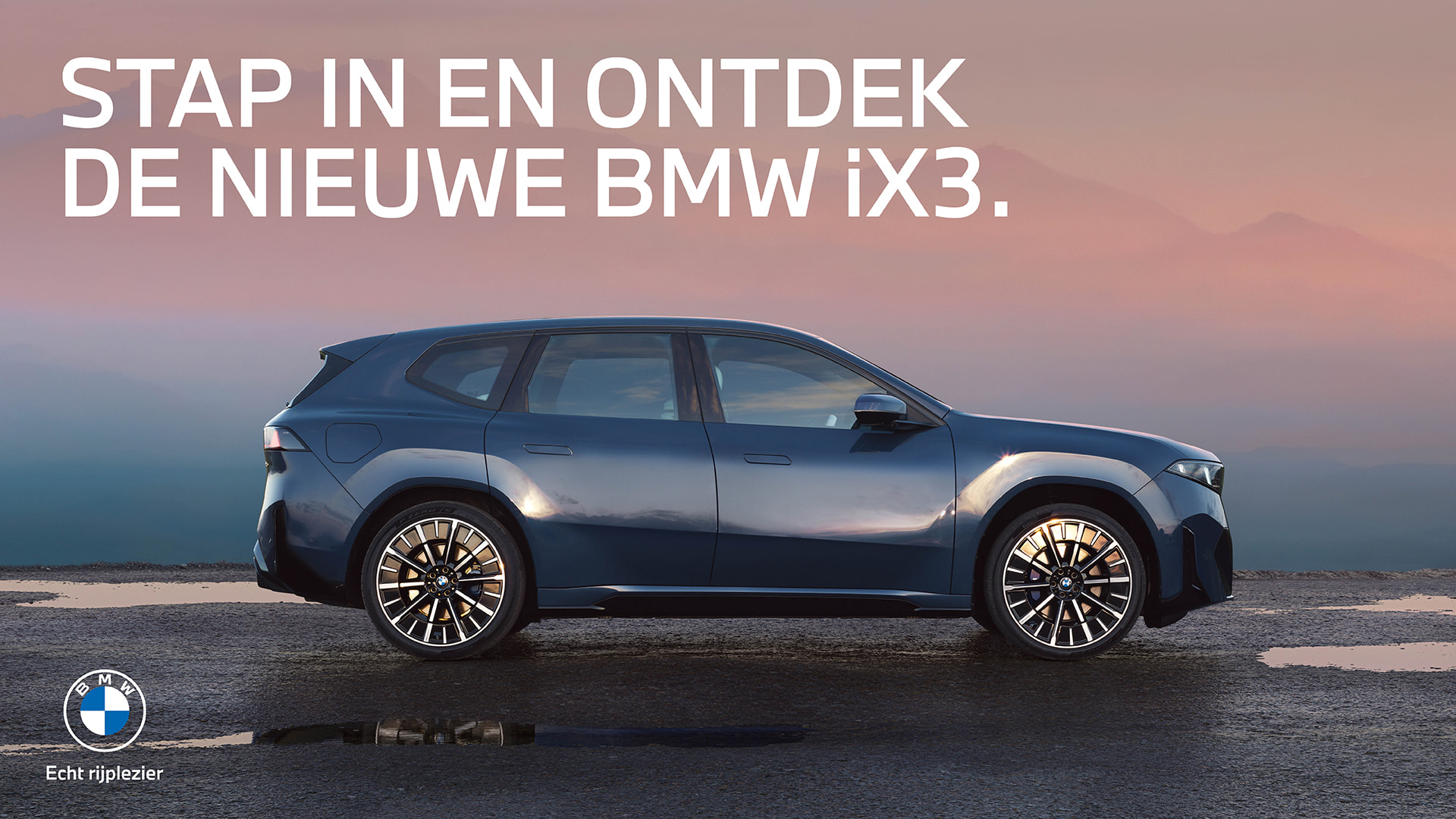 Stap in en ontdek de BMW iX3.